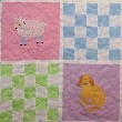 baby quilt detail