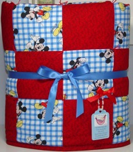 Vintage Toy Baby Boy Quilt