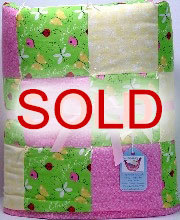 Pretty Girl Bugs Baby Quilt
