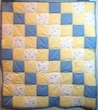 baby quilt detail