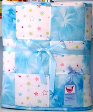 Vintage Farm Baby Boy Quilt