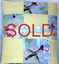 Airplane Baby Boy Quilt