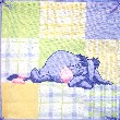 baby quilt detail