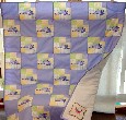 baby quilt detail