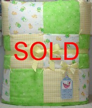 baby girl quilt or baby boy quilt