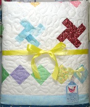baby girl quilt or baby boy quilt