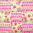 baby quilt detail