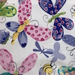 baby quilt fabric detail