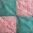 baby quilt detail