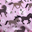 baby quilt fabric detail