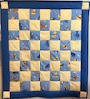 baby quilt detail