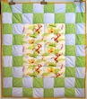 baby quilt detail