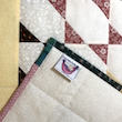 baby quilt detail